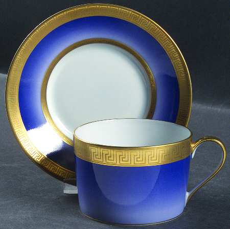 Athena Flat Cup & Saucer Set
