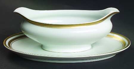 Empress Elisabeth Gravy Boat & Underplate