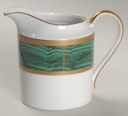 Imperial Court Malachite Creamer