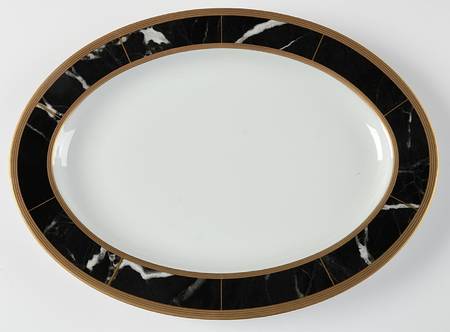 Imperial Court Onyx 14" Oval Serving Platter