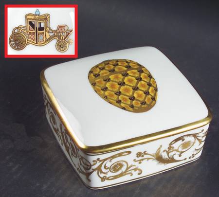 Imperial Egg Collection 4" Square Box W/Lid