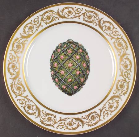 Imperial Egg Collection Service Plate (Charger)