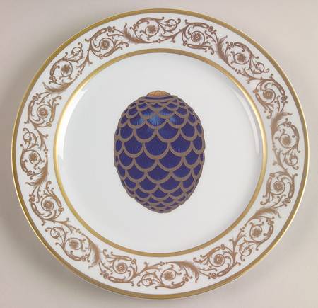 Imperial Egg Collection Service Plate (Charger)