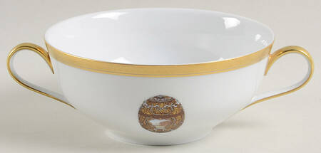 Imperial Egg Collection Flat Cream Soup Bowl