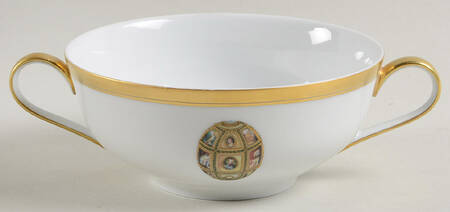 Imperial Egg Collection Flat Cream Soup Bowl