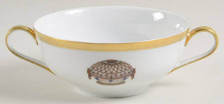 Imperial Egg Collection Flat Cream Soup Bowl