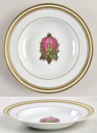 Imperial Egg Collection Large Rim Soup Bowl