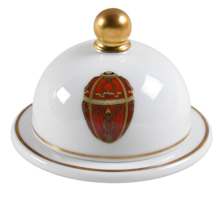 Imperial Egg Collection Mini Round Covered Butter