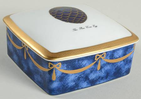 Imperial Egg Collection 5" Square Box & Lid