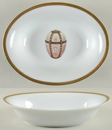 Imperial Egg Collection 9" Oval Vegetable Bowl