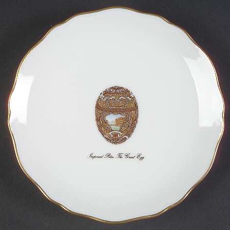 Imperial Egg Collection Canape Plate
