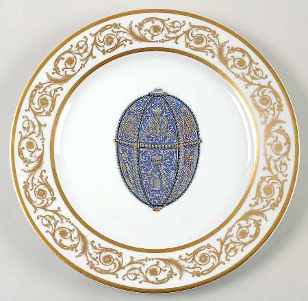 Imperial Egg Collection Service Plate (Charger)