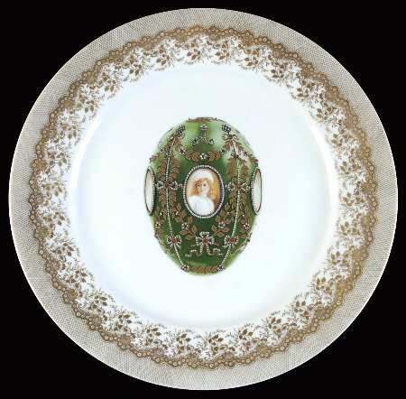 Imperial Egg Collection Service Plate (Charger)