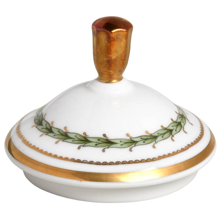 Luxembourg Green Lid for Sugar Bowl