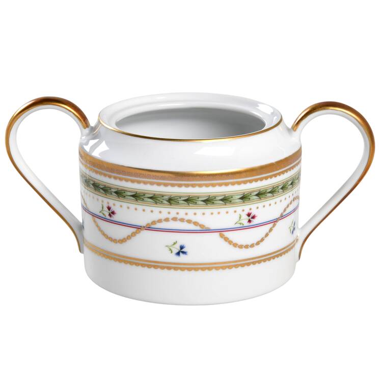 Luxembourg Green Sugar Bowl No Lid