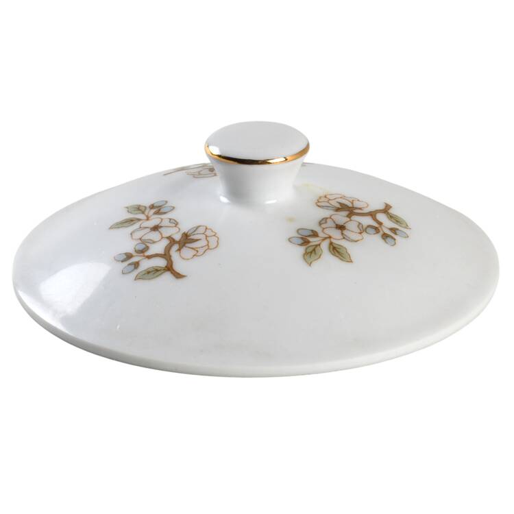 Floral Mist Lid for Sugar Bowl