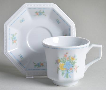 Hampton Footed Cup & Saucer Set by Fairfield