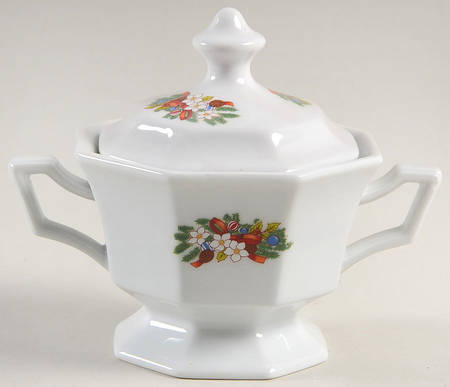 Peace On Earth Sugar Bowl & Lid