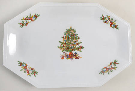 Peace On Earth 14" Oval Serving Platter