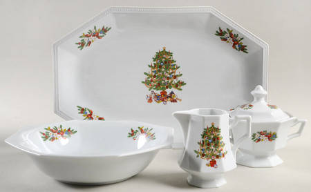 Peace On Earth 5 Piece Hostess Set