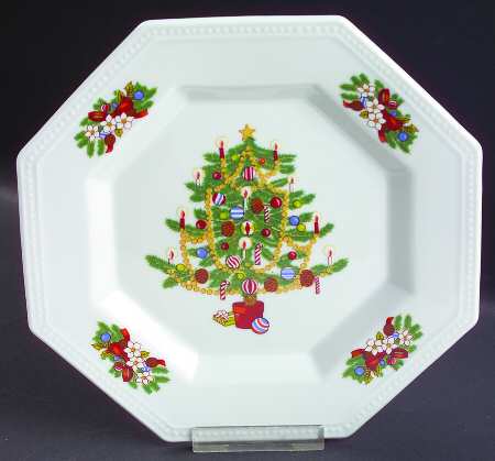 Peace On Earth Salad Plate