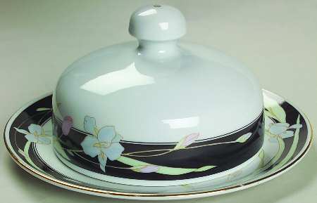 Round Covered Butter