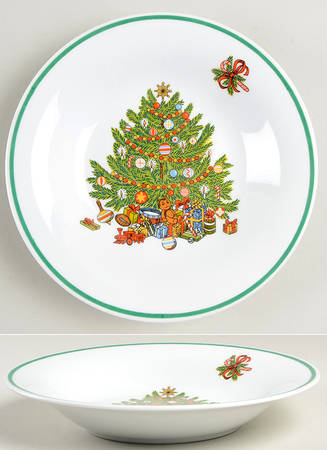 Yuletide Coupe Soup Bowl