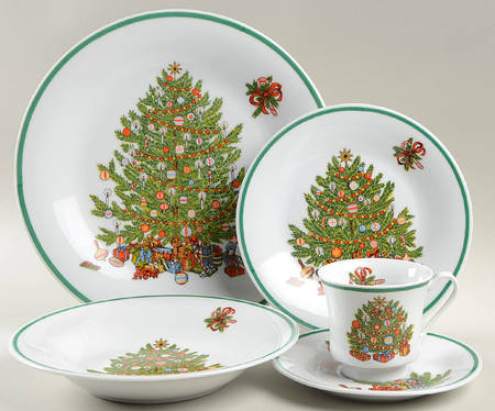 Yuletide 5 Piece Place Setting