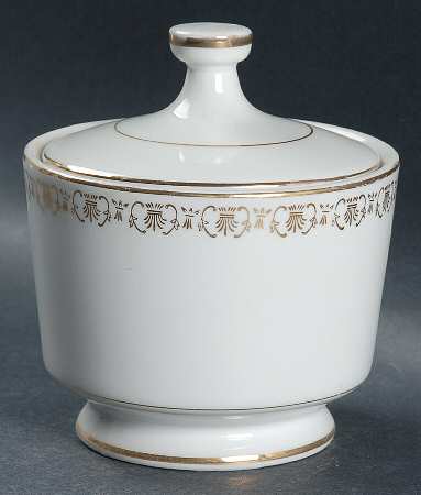 Corona Sugar Bowl & Lid