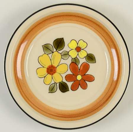 Daisy Vale Salad Plate