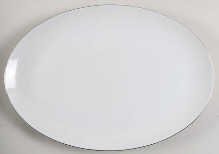English Lace 16" Oval Serving Platter