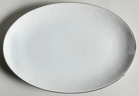 English Lace Relish/Gravy Underplate