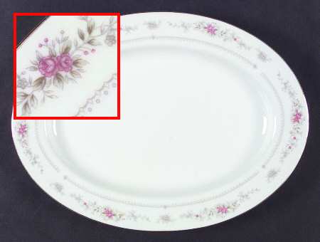 Heirloom 12" Oval Serving Platter