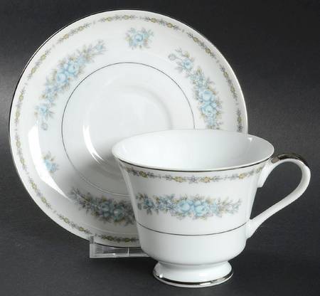 Jacqueline Footed Cup & Saucer Set