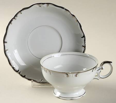 Marlton Footed Cup & Saucer Set