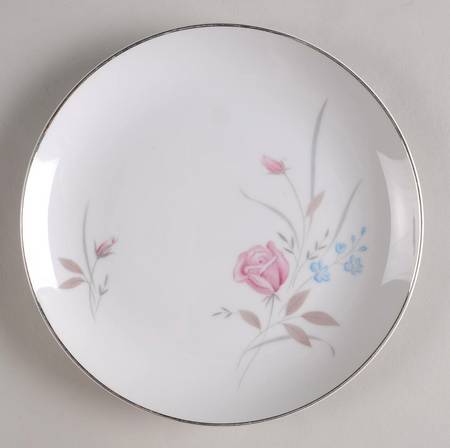 New Rose Salad Plate