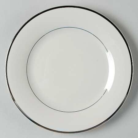 Platinum Herald Salad Plate