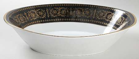 Rhapsody 11" Oval Vegetable Bowl