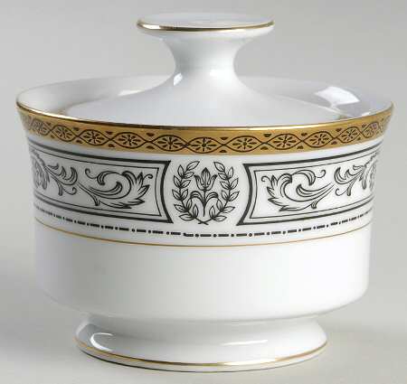 Romanesque Sugar Bowl & Lid