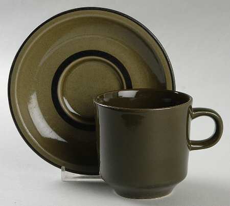 Saracen Flat Cup & Saucer Set