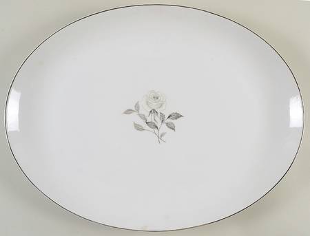 Solitude 16" Oval Serving Platter