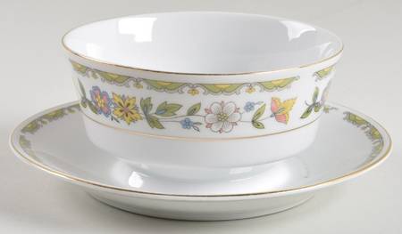 Tivoli Gravy Boat with Attached Underplate