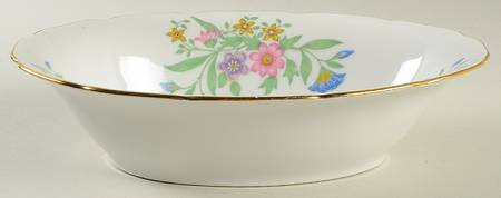 FAN2 9" Oval Vegetable Bowl