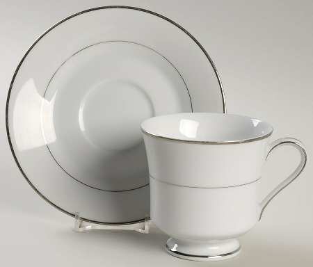 Eternally Yours Footed Cup & Saucer Set