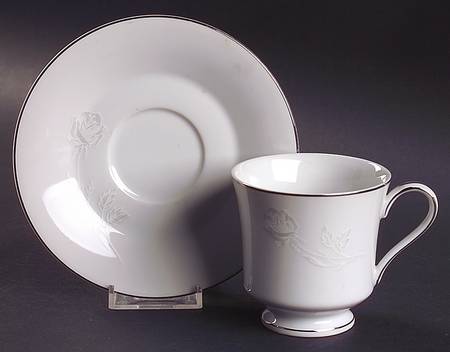 Remembrance Footed Cup & Saucer Set