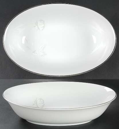 Remembrance 10" Oval Vegetable Bowl