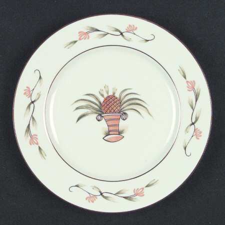 Pineapple Bread & Butter Plate by Foreign Advisory Service