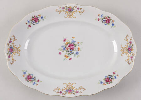 9026 (Thin Trim) 13" Oval Serving Platter