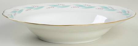 Celina (Gold Trim) Rim Soup Bowl