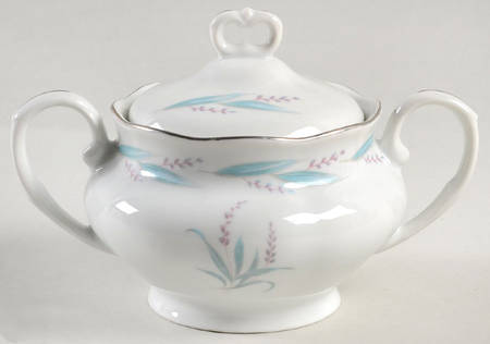 Celina (Platinum Trim) Sugar Bowl & Lid